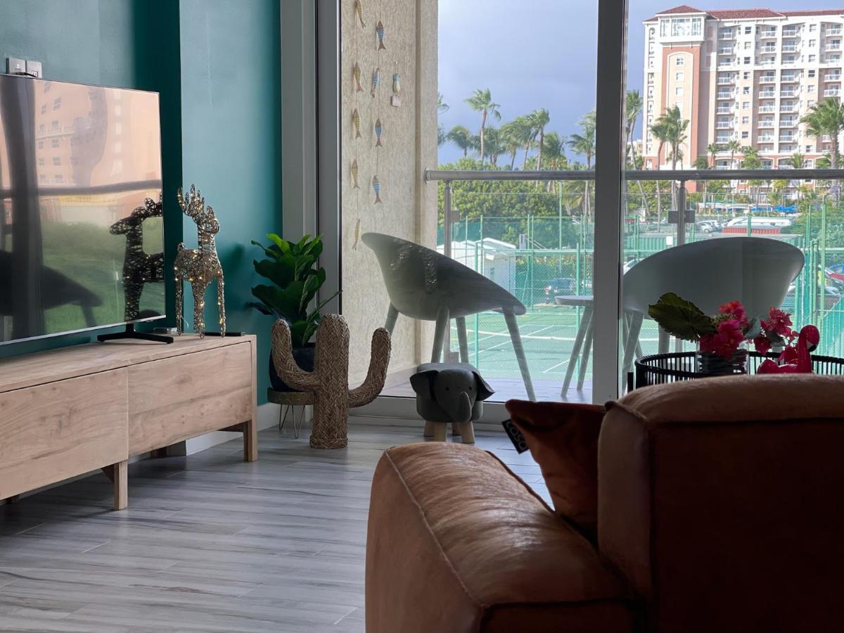 Luxury Ocean View Condo @ Aruba'S Palm Beach Exteriör bild