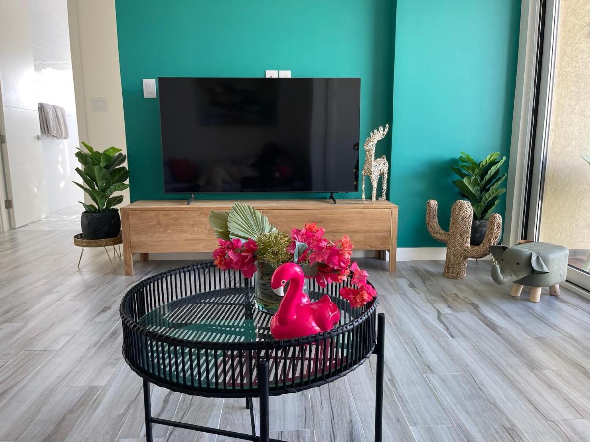 Luxury Ocean View Condo @ Aruba'S Palm Beach Exteriör bild