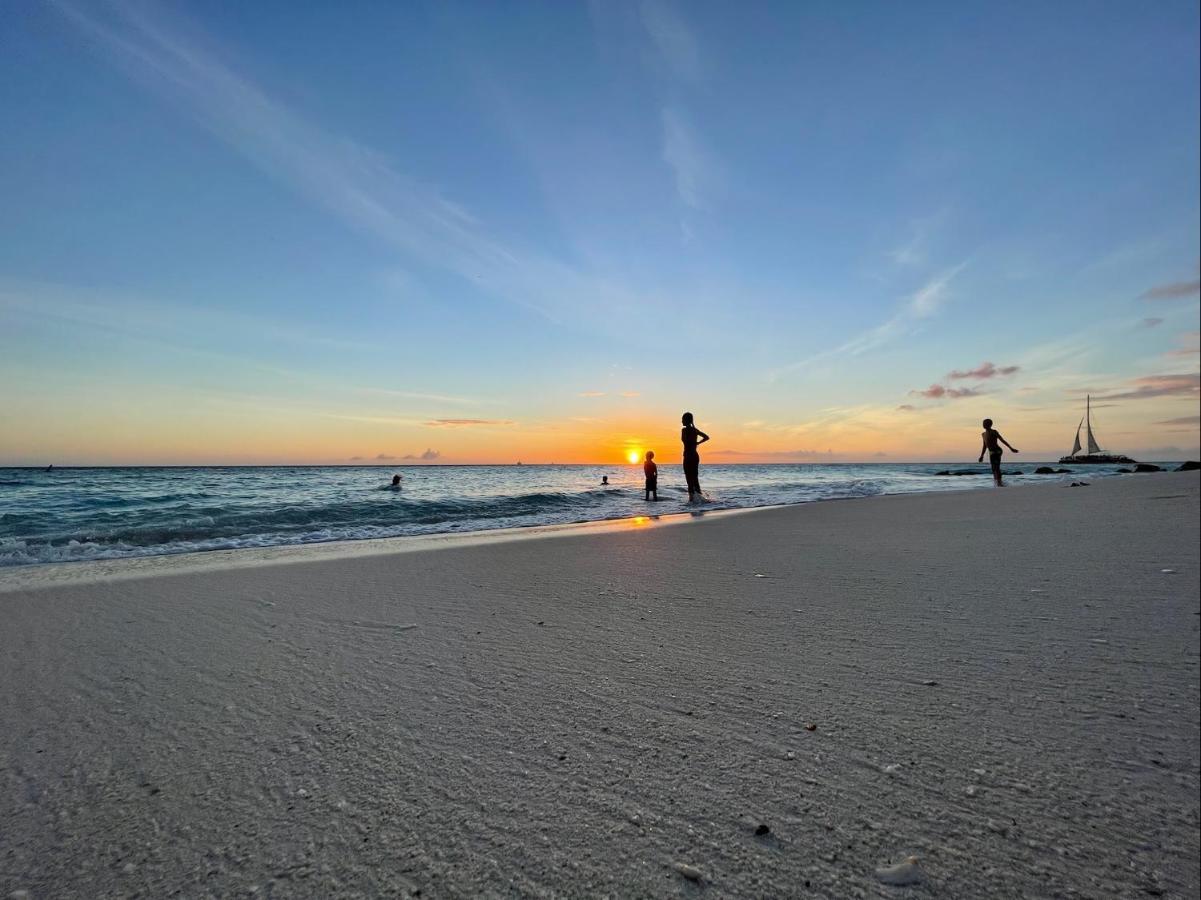 Luxury Ocean View Condo @ Aruba'S Palm Beach Exteriör bild