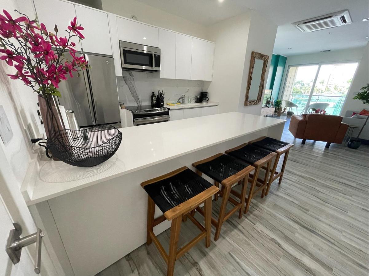Luxury Ocean View Condo @ Aruba'S Palm Beach Exteriör bild